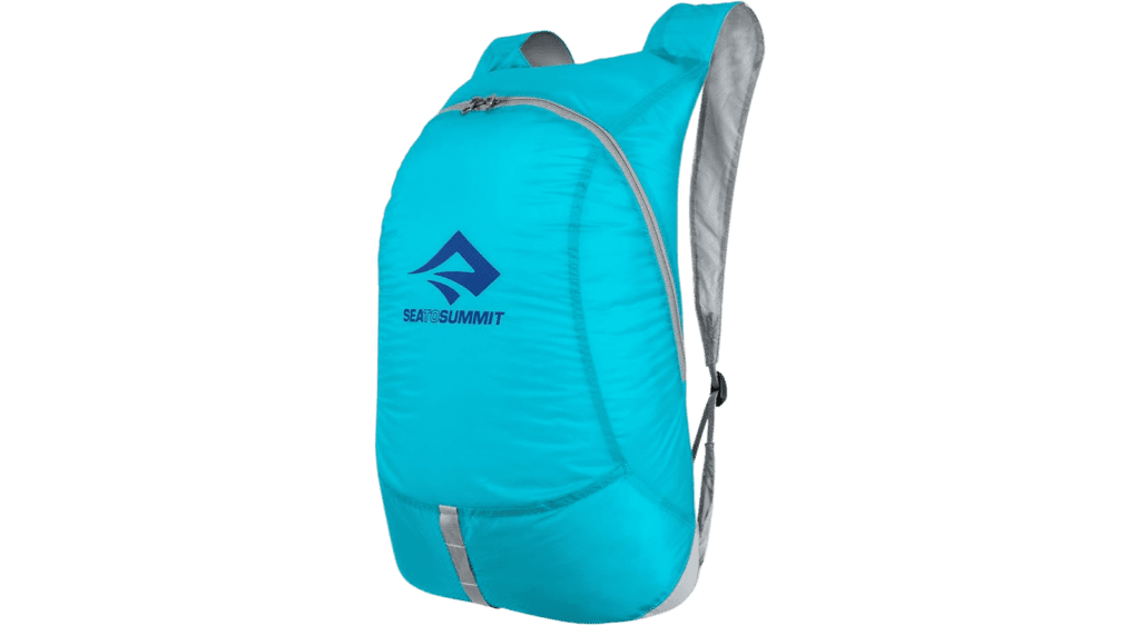 Sea to Summit Ultra-Sil Day Pack 20L – Best ultralight day pack 2025 made from Cordura nylon, water-resistant, minimalist design, perfect for travel and hiking.