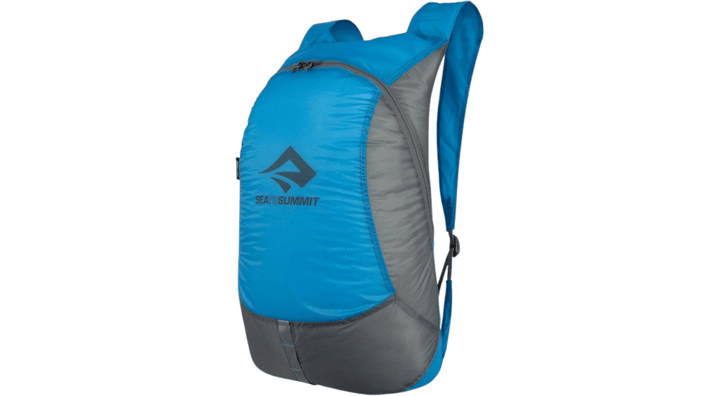 Sea to Summit Ultra-Sil Day Pack 20L – Best ultralight day pack 2025 made from Cordura nylon, water-resistant, minimalist design, perfect for travel and hiking.